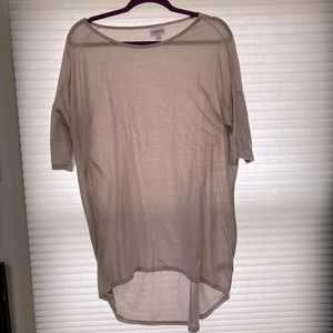 LulaRoe Beige Tunic